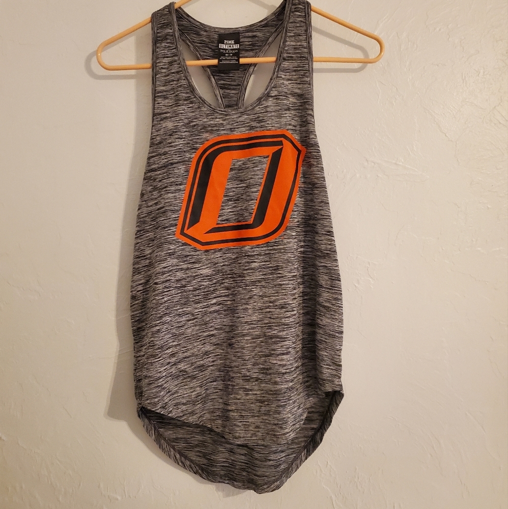 ❤️GUC OSU womens racerback tank top by PINK/5th & Ocean, size XS